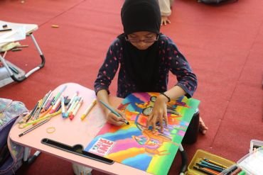 Pertandingan Melukis & Mewarna sempena Walk With ME – “In The Memory of Dato’ KY”